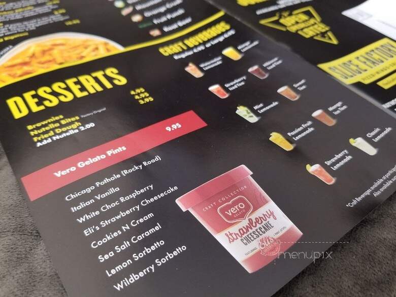 Slice Factory - Maywood, IL menu_pic