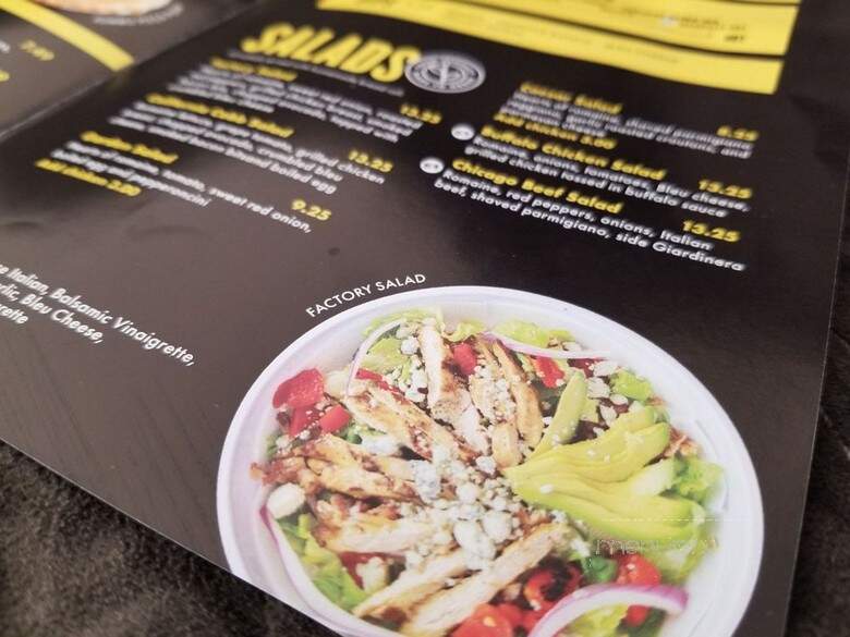 Slice Factory - Maywood, IL menu_pic