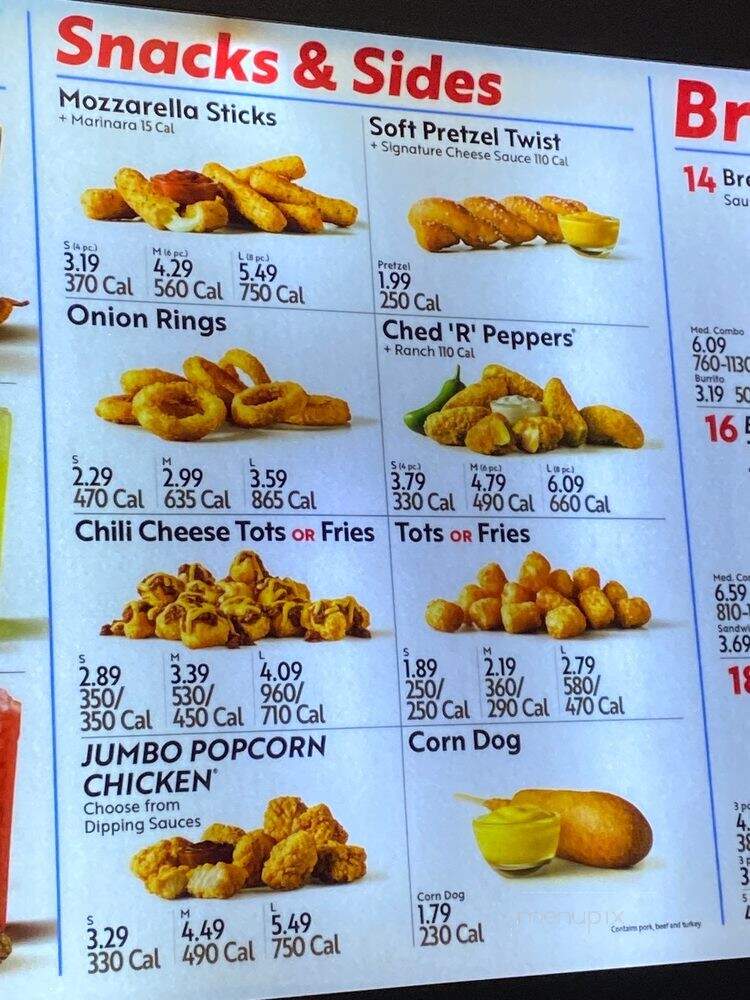 Sonic Drive-In - Westfield, IN menu_pic