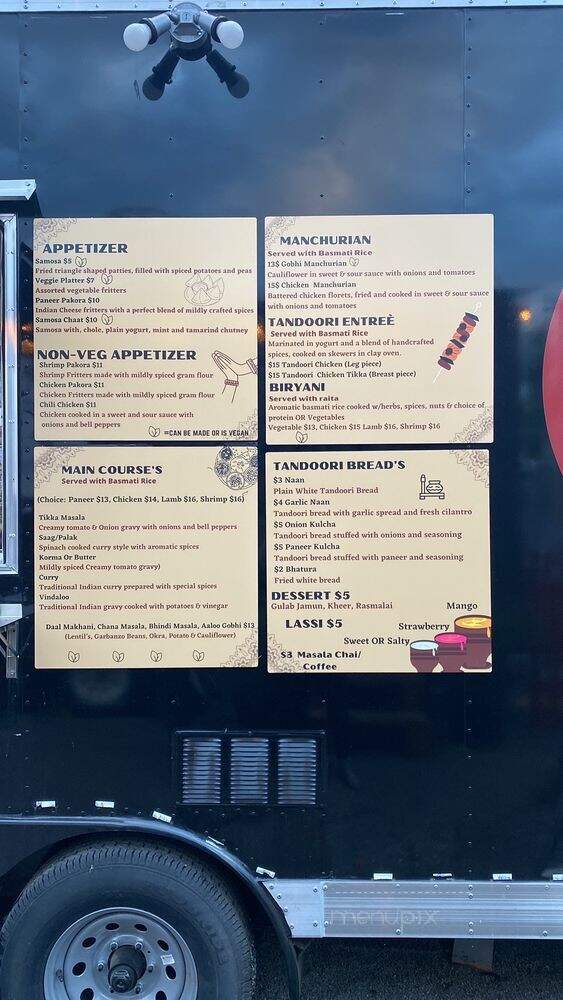 Heart of India - Forest Grove, OR menu_pic