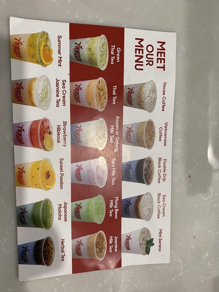 7 Leaves Cafe - Lynwood, CA menu_pic
