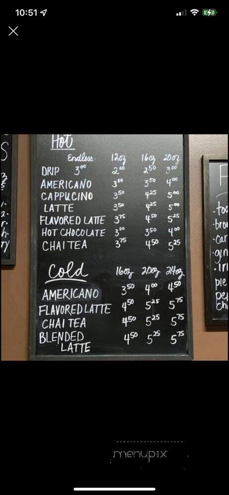 Stir Coffee Company - Knoxville, IL menu_pic