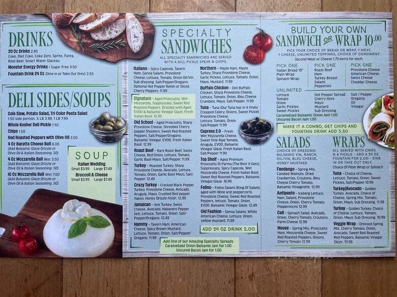 The Crafty Deli & Package Goods - Apollo Beach, FL menu_pic