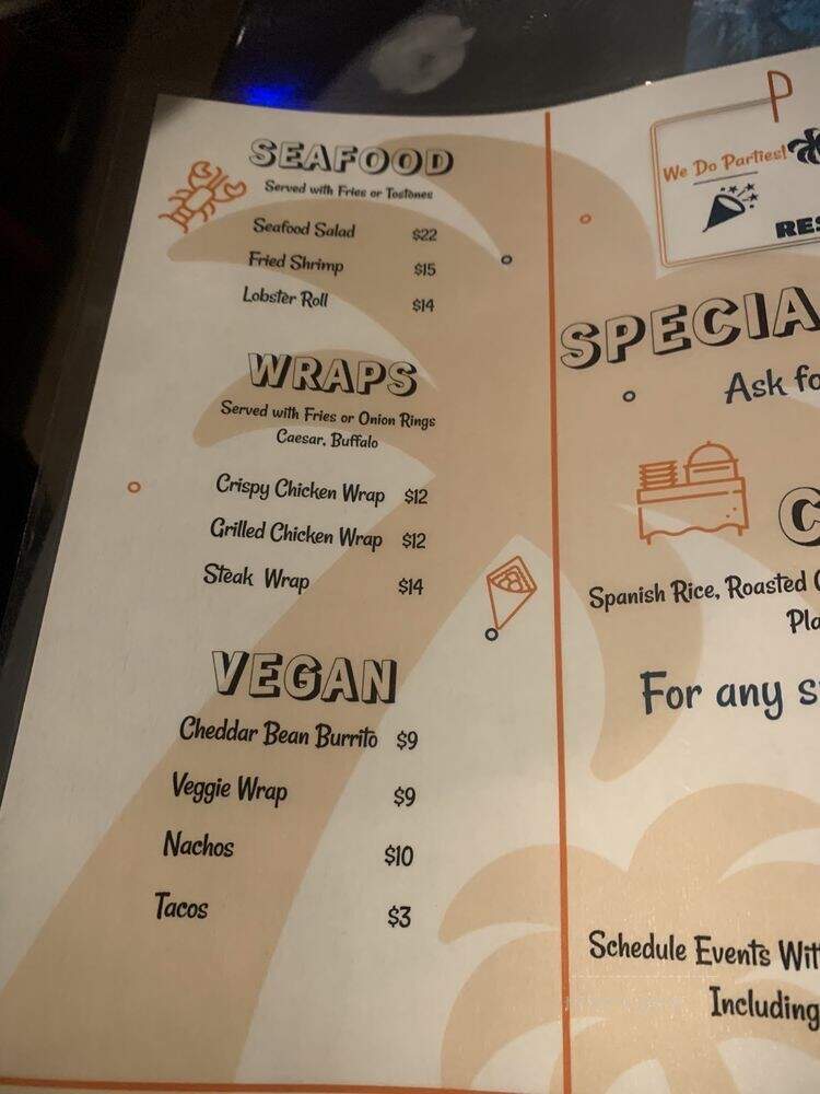 Dos Islas - Manchester, CT menu_pic