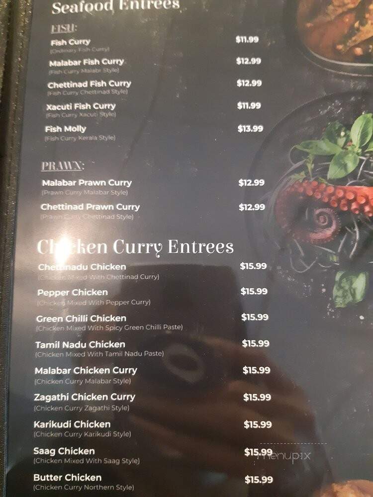 Taste of Tamil Nadu - North York, ON menu_pic