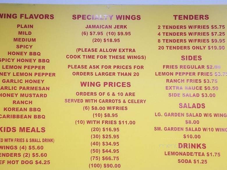 Ms Motts Place - Fitzgerald, GA menu_pic