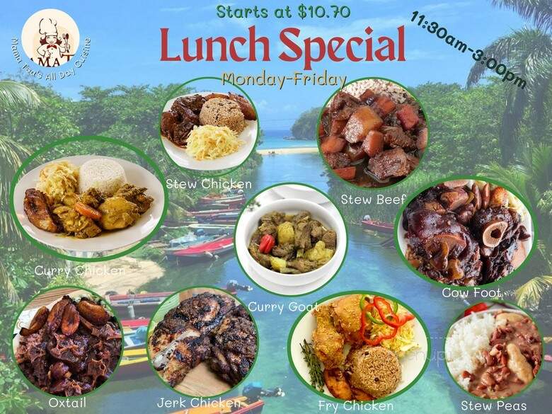 Mama Tea's All Day Cuisine - West Palm Beach, FL menu_pic