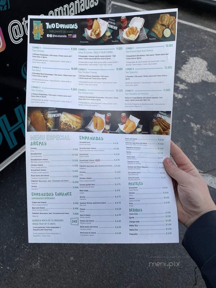 Two Empanadas - Memphis, TN menu_pic