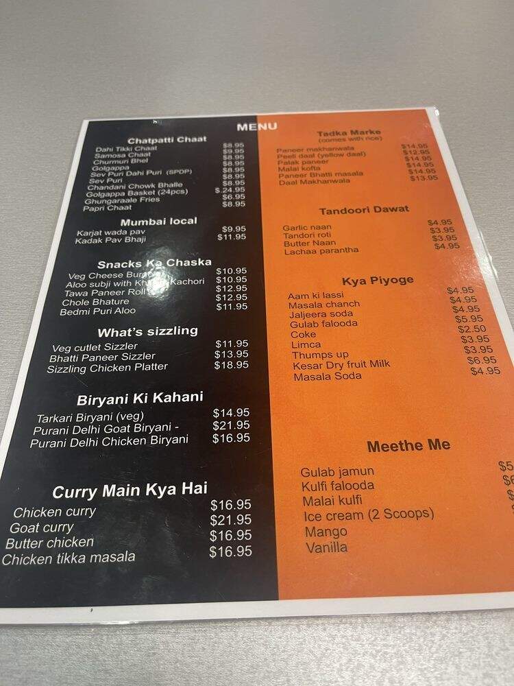 Chatpati Delhi - Franklin Township, NJ menu_pic