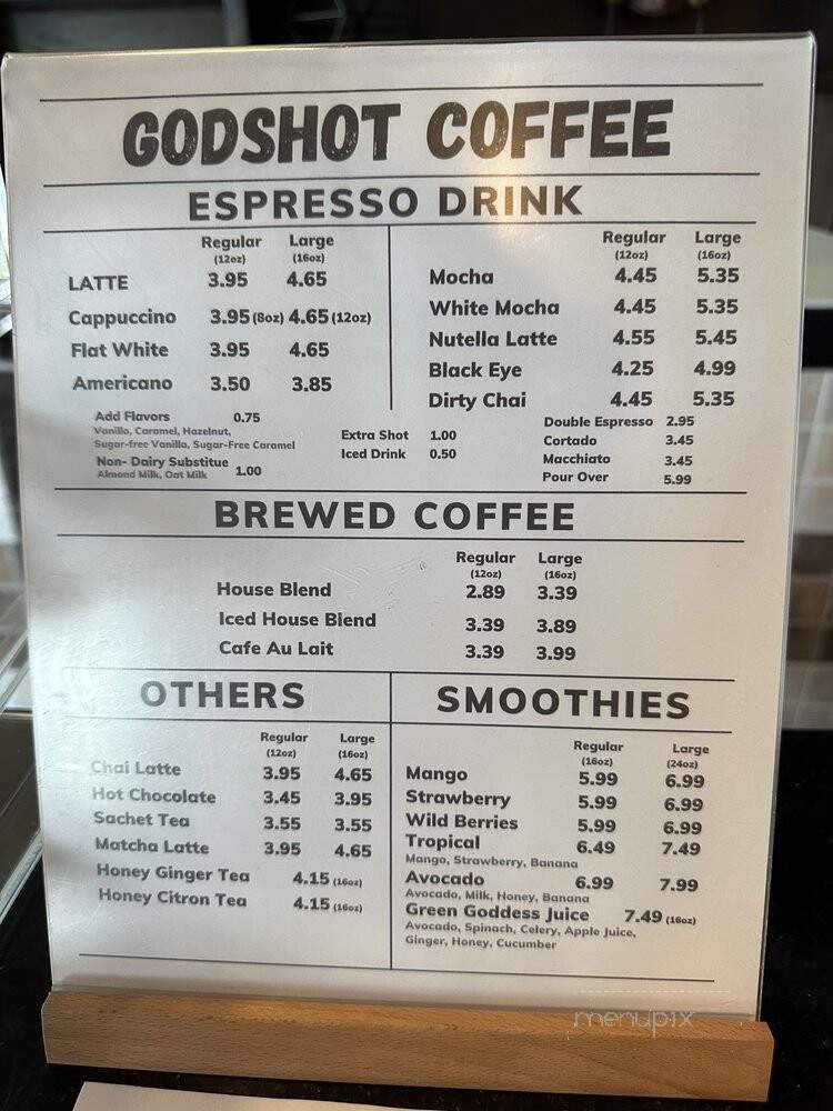 GodShot Coffee - Gainesville, VA