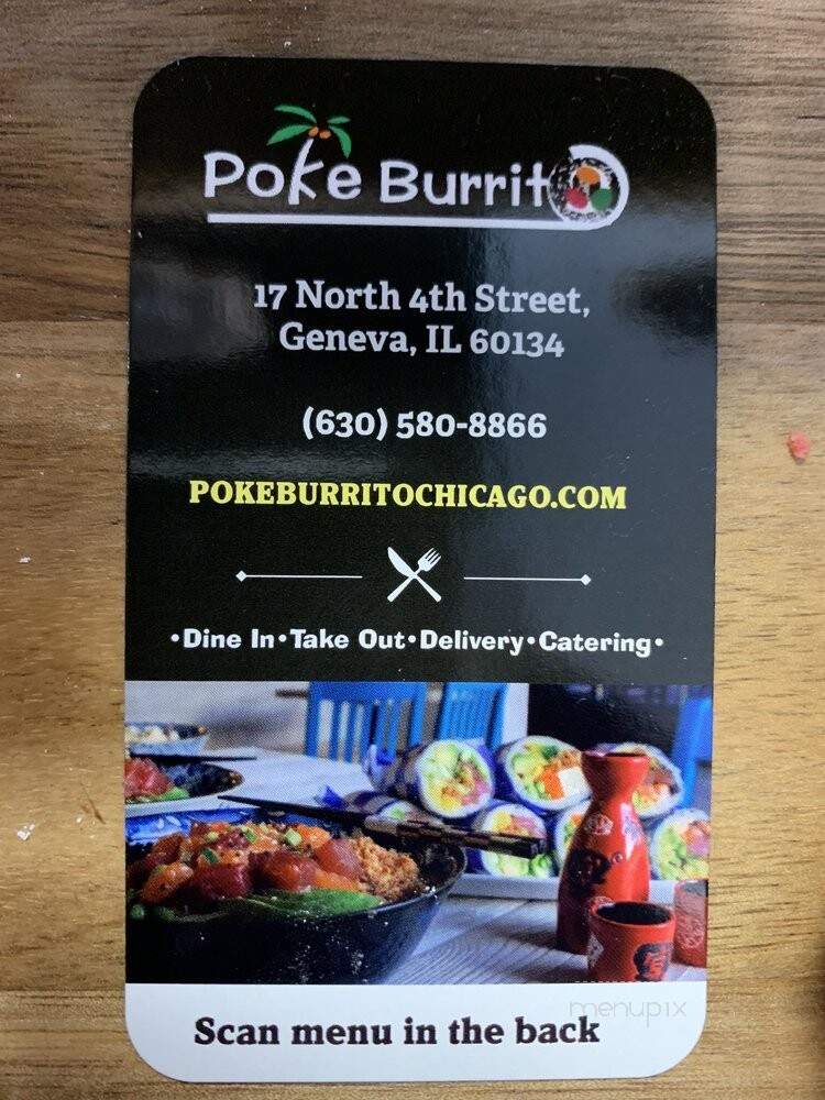 Poke Burrito Geneva - Geneva, IL