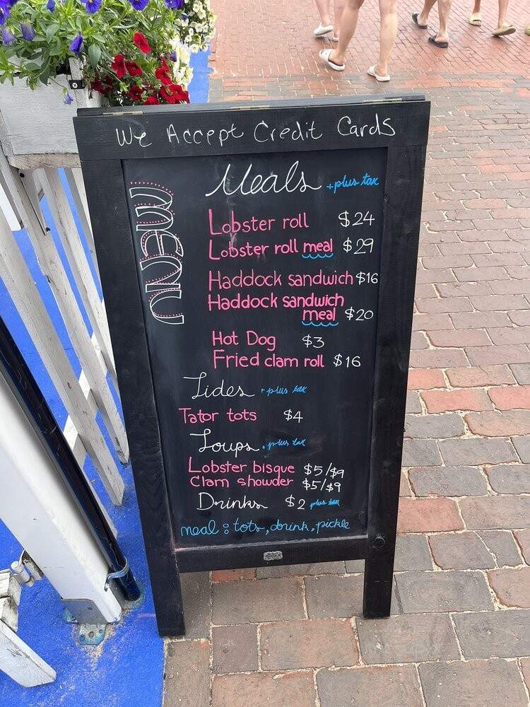 Johnny Shucks - Old Orchard Beach, ME menu_pic