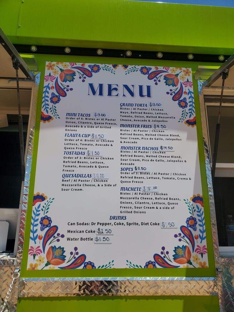 Calaveras Tacos Y Mas - Austin, TX menu_pic