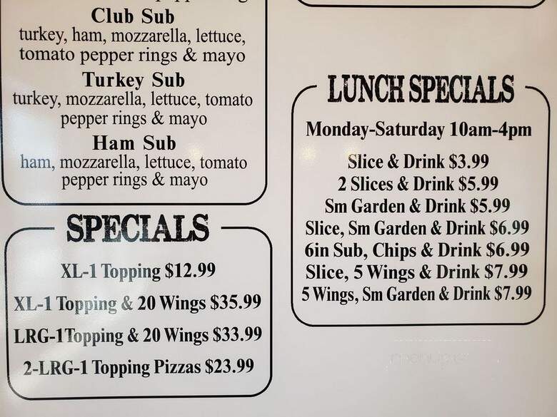 Arizona Pizza - Surprise, AZ menu_pic