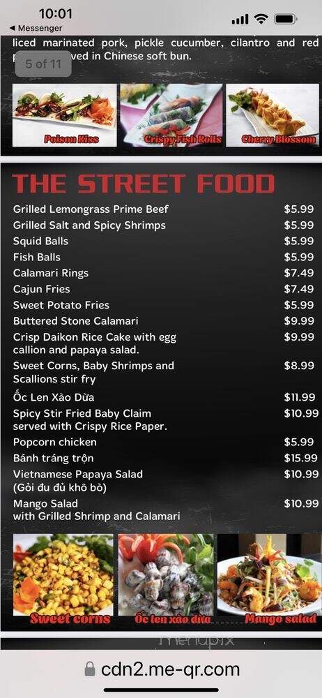 Khoi Restaurant - Garden Grove, CA menu_pic