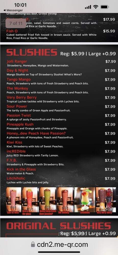 Khoi Restaurant - Garden Grove, CA menu_pic