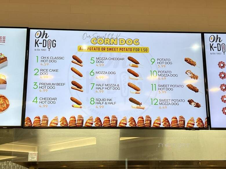 Oh K-Dog - Atlanta, GA menu_pic