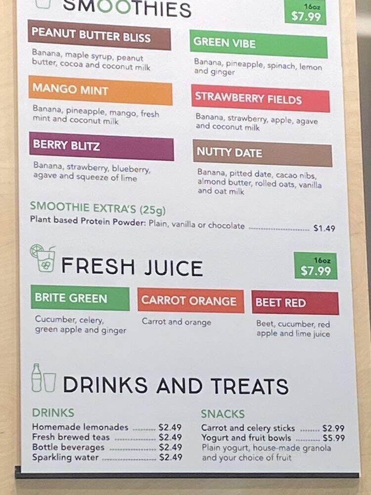 Rogue Salad - Medford, OR menu_pic