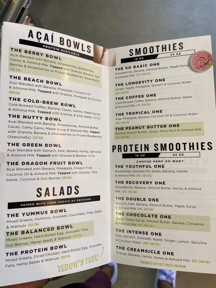 Clean Juice - Newnan, GA menu_pic