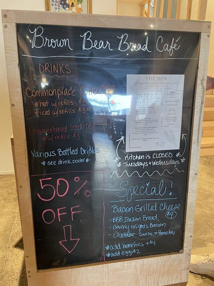 Brown Bear Bread Cafe - Pittsburgh, PA menu_pic