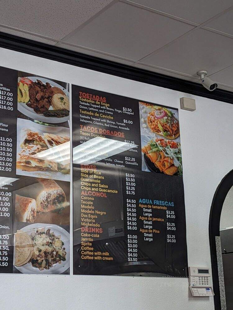 Taqueria El Jinete - Indianapolis, IN menu_pic