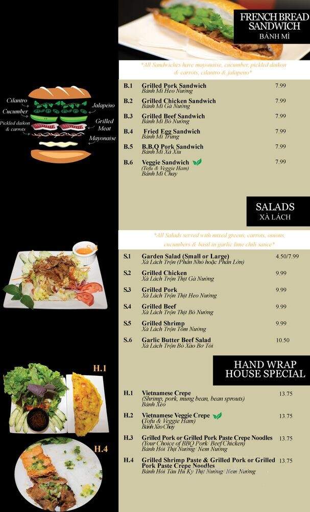 Pho Rex - Upland, CA menu_pic
