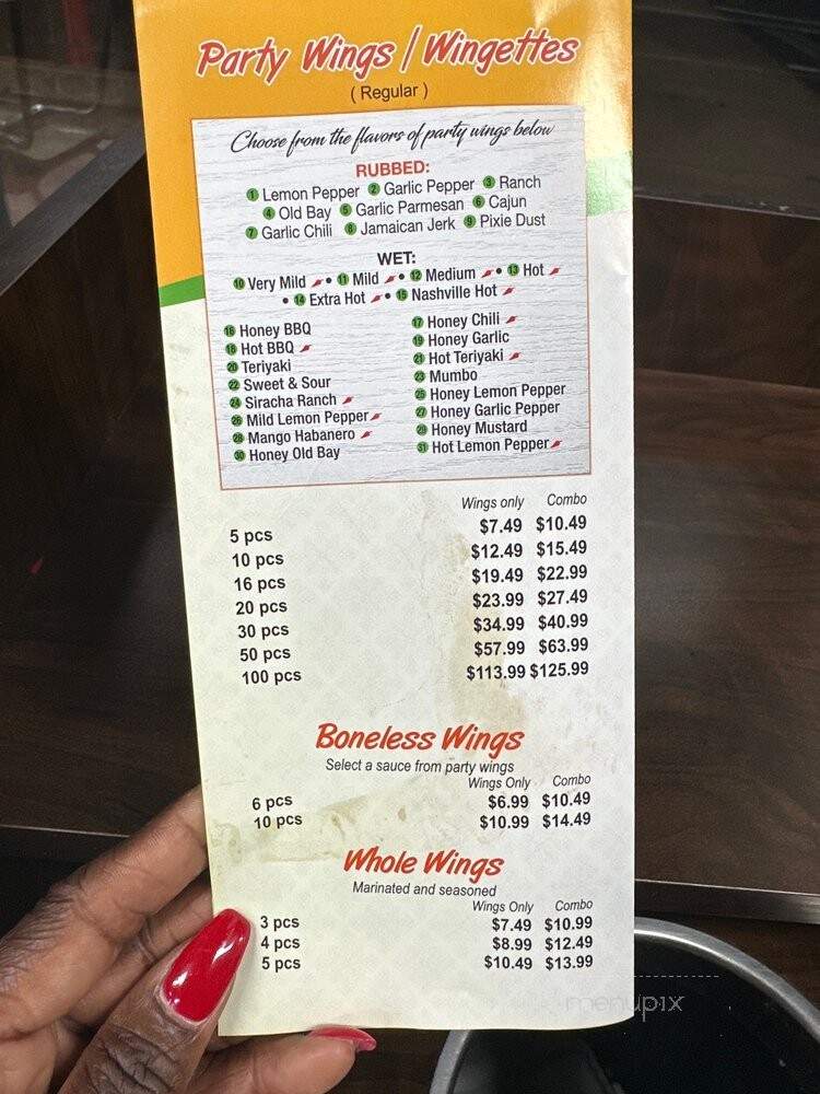 This is SEAFOOD - District Heights, MD menu_pic