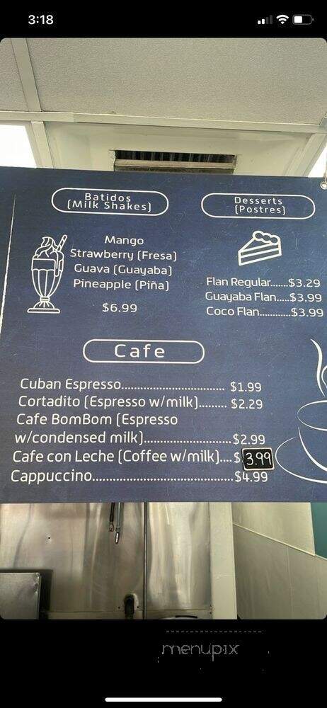 Cubanitas Kitchen - Glendale, AZ menu_pic