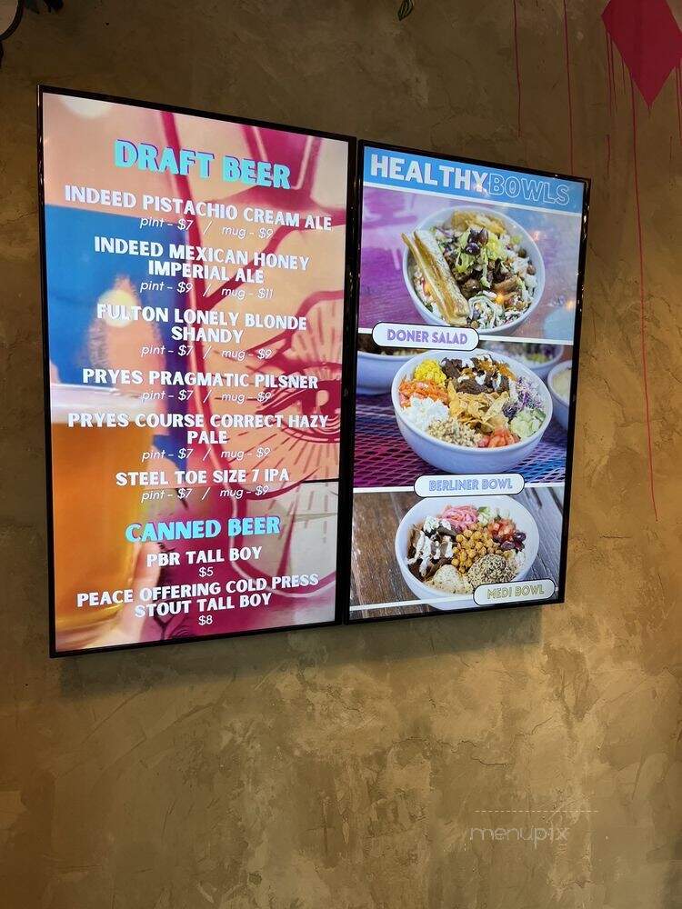 Spitz - Woodbury, MN menu_pic