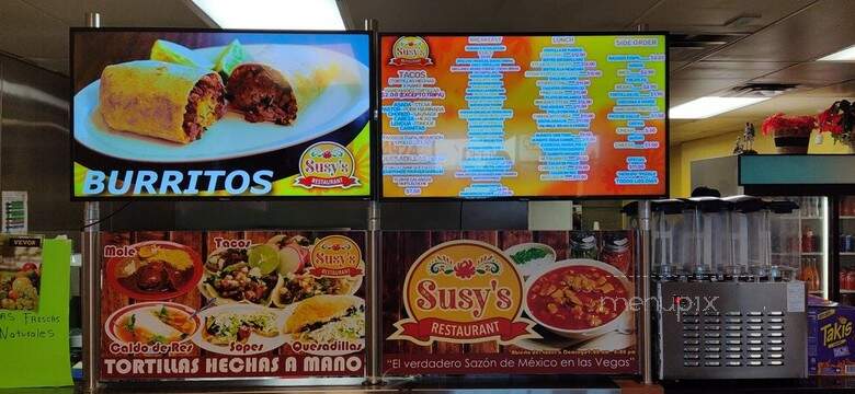 Susys Restaurant - Las Vegas, NV menu_pic