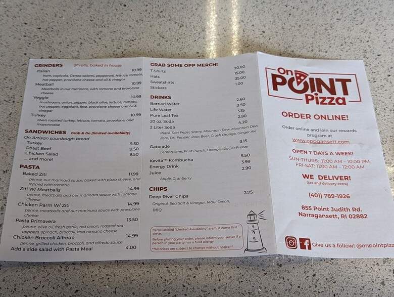 On Point Pizza - Narragansett, RI
