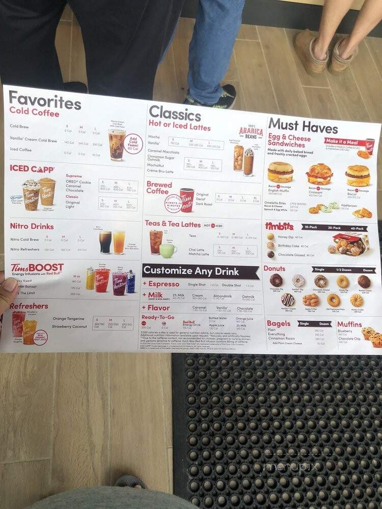 Tim Hortons - Columbus, GA menu_pic
