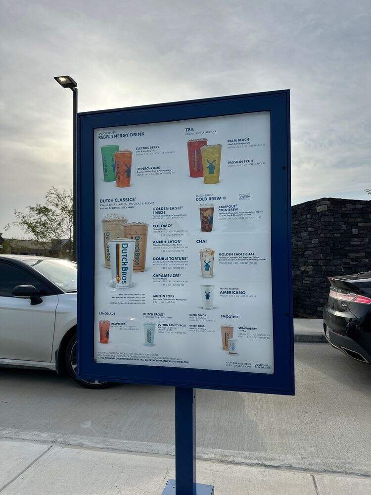 Dutch Bros Coffee - Cross Roads, TX menu_pic
