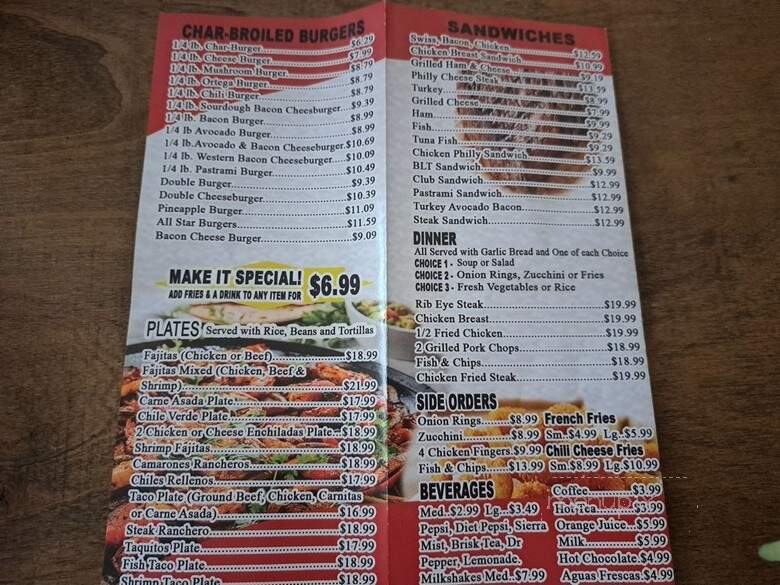 All Star Burgers - Desert Hot Springs, CA menu_pic