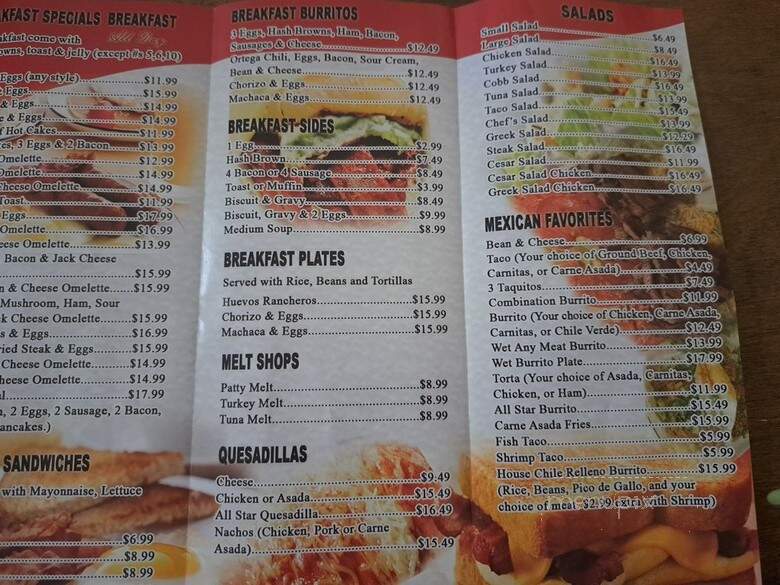 All Star Burgers - Desert Hot Springs, CA menu_pic