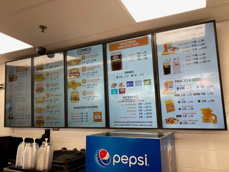 A&W - Addison, IL menu_pic