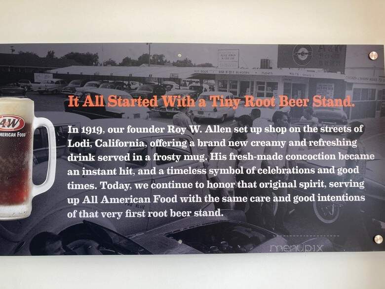 A&W - Addison, IL menu_pic