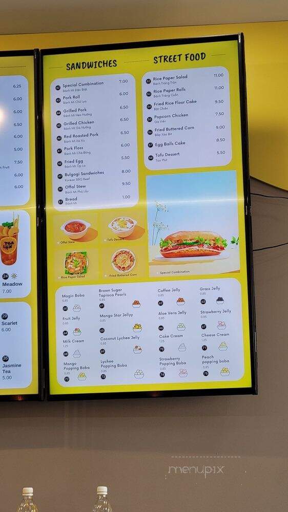 Tealux Cafe - Ballwin, MO menu_pic