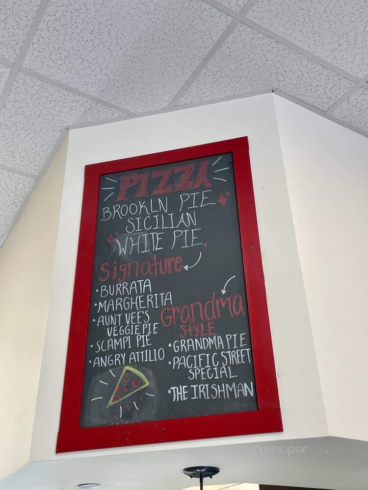 Pacific Street Pizza - Greenvale, NY menu_pic