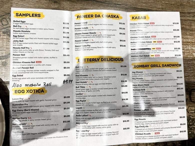 Eggmania - Suwanee, GA menu_pic