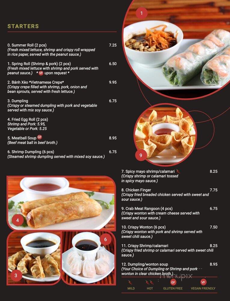 Pho House - Cedar Rapids, IA menu_pic