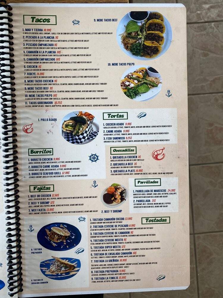 Aguachiles - San Antonio, TX menu_pic