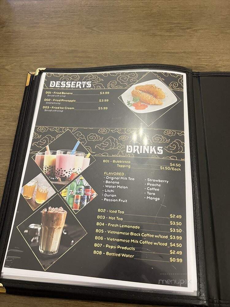 Song long - Fayetteville, NC menu_pic