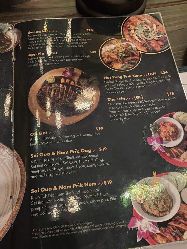 Chiangmai Diner - Brooklyn, NY menu_pic