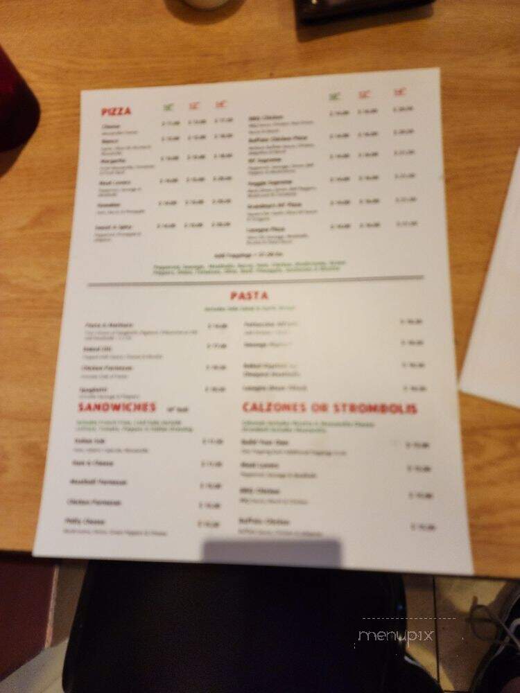 Pizzeria Roma Italian Cafe - Mesa, AZ menu_pic
