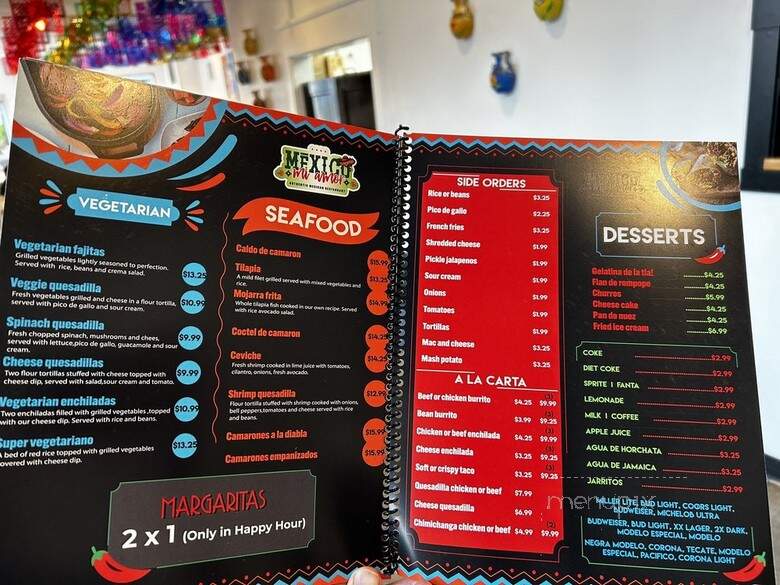 Mexico Mi Amor - Lexington, KY menu_pic
