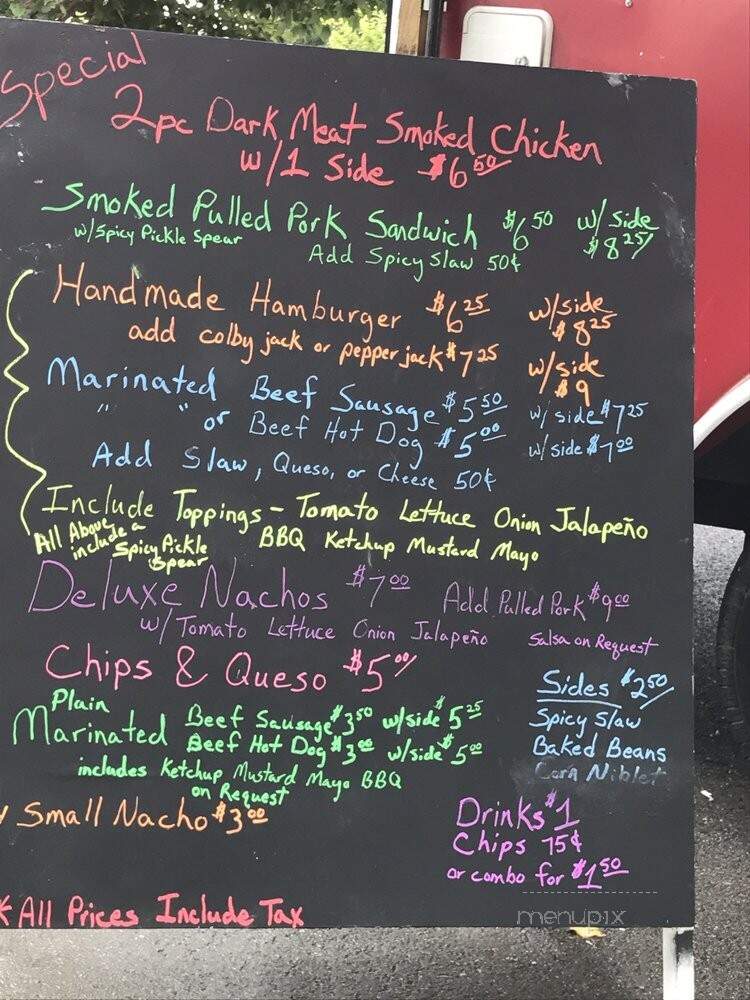 Dondi's Food With Attitude - Centerton, AR menu_pic