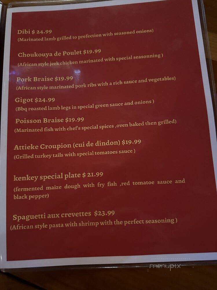 House Of Seasoning - Pittsfield, MA menu_pic