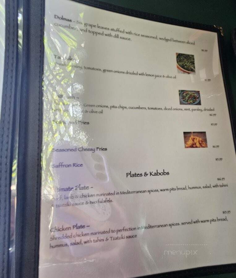 Sam's Gyros & Kabobs - Woodland Park, CO menu_pic