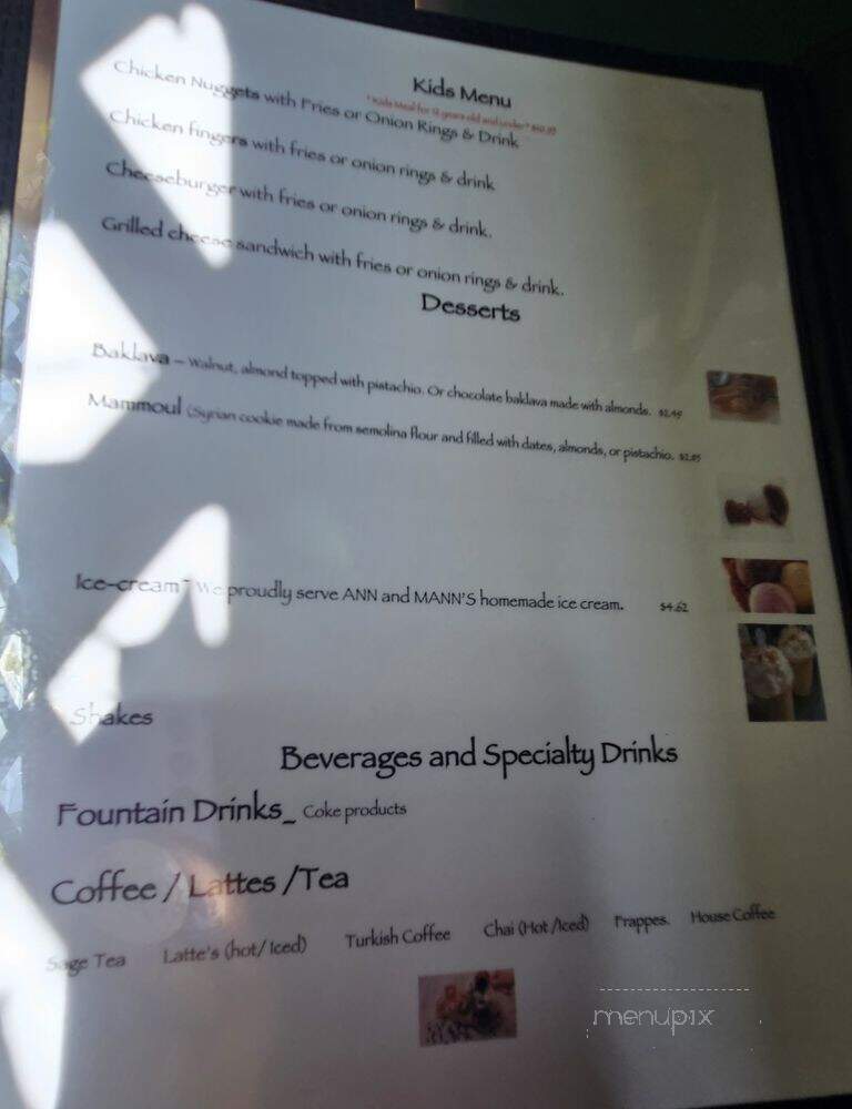 Sam's Gyros & Kabobs - Woodland Park, CO menu_pic